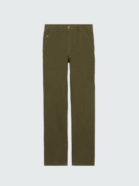 Dark Olive Finisterre Coverack Slim Chino