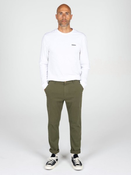 Dark Olive Finisterre Coverack Slim Chino