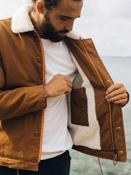 Berings Deck Jacket Sable Finisterre