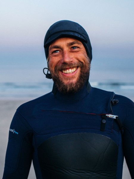 Men's Nieuwland 5mm Yulex Hooded Wetsuit Finisterre Ink