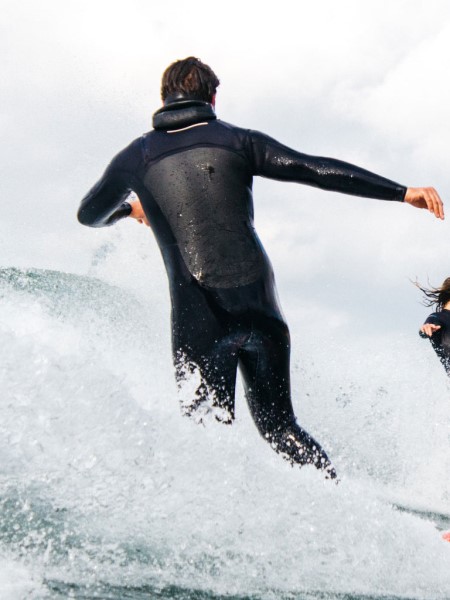 Men's Nieuwland 5mm Yulex Hooded Wetsuit Finisterre Ink