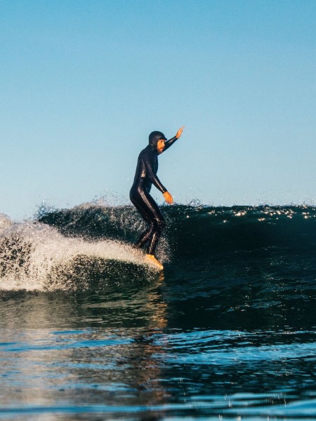 Men's Nieuwland 5mm Yulex Hooded Wetsuit Finisterre Ink