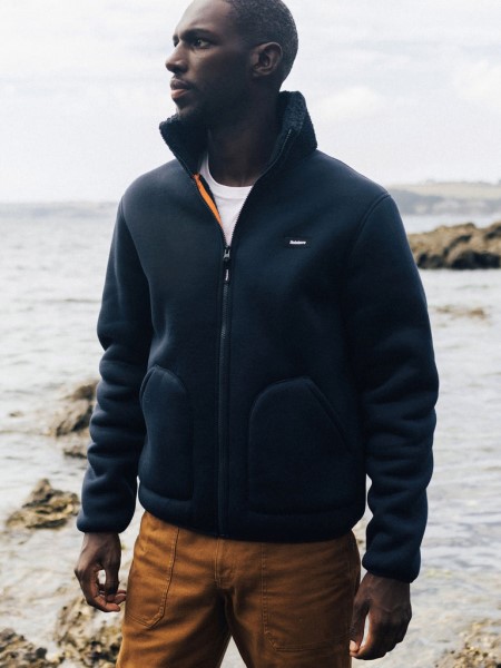 Finisterre Goodwin Fleece Navy