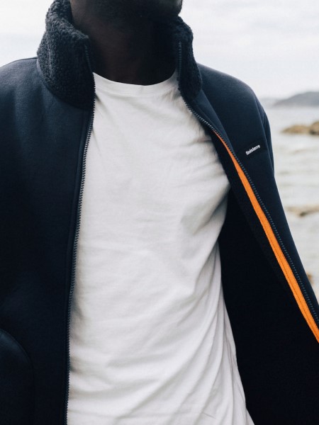 Finisterre Goodwin Fleece Navy