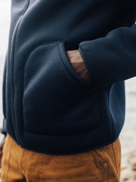 Finisterre Goodwin Fleece Navy