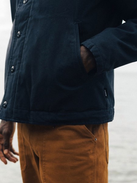 Berings Deck Jacket Navy Finisterre