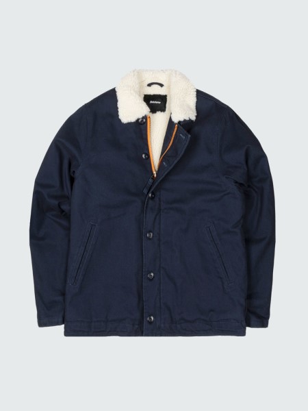 Berings Deck Jacket Navy Finisterre