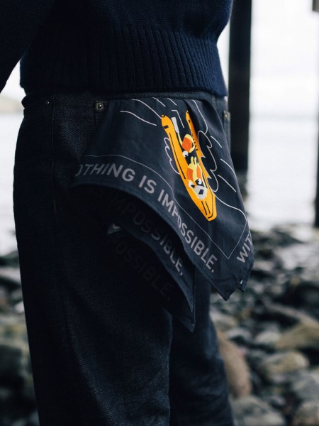 Finisterre Navy/Manuka RNLI Rib Lifeboat Bandana