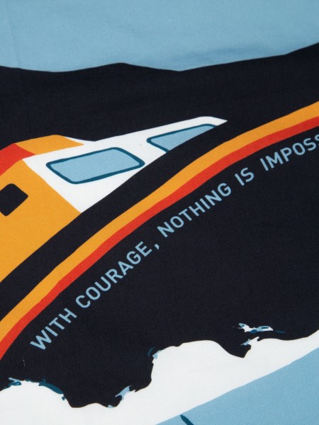 Ecru/Blue Finisterre RNLI David Doran Bandana