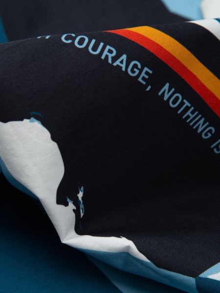 Ecru/Blue Finisterre RNLI David Doran Bandana