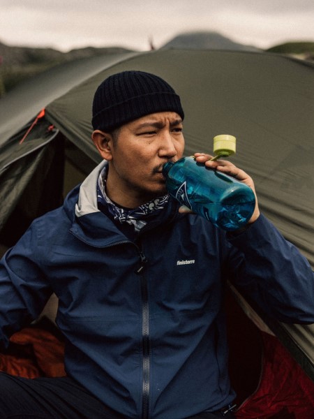The Rainbird Waterproof Jacket Finisterre Navy