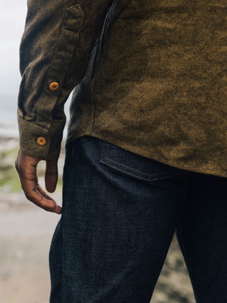 Sable Dobby Gylly Shirt Finisterre