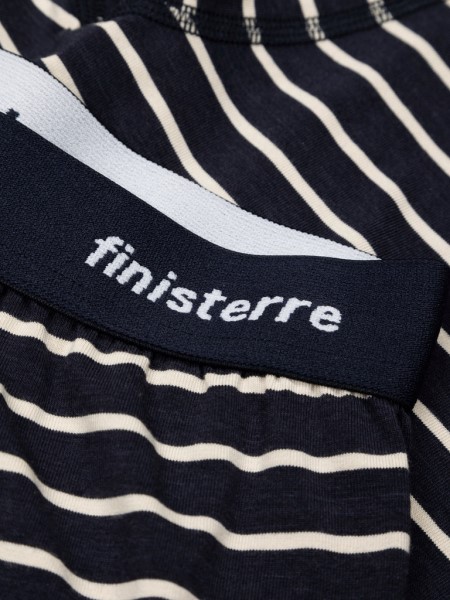Navy/Ecru Finisterre Bora Bamboo Boxer