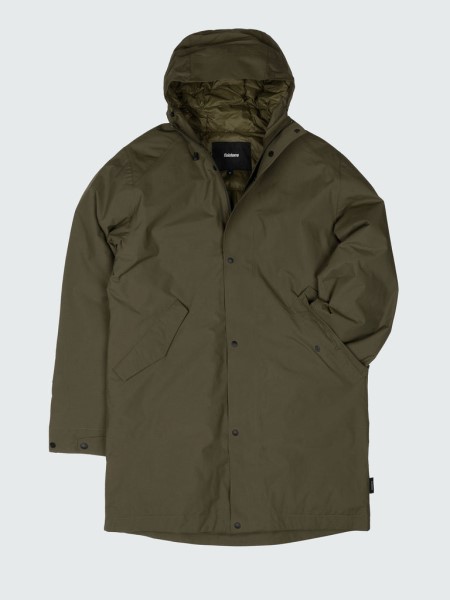 Dark Olive Fortis Waterproof Parka Jacket Finisterre