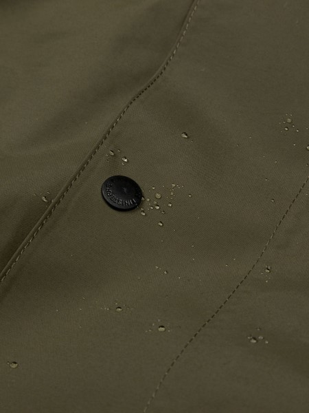 Dark Olive Fortis Waterproof Parka Jacket Finisterre