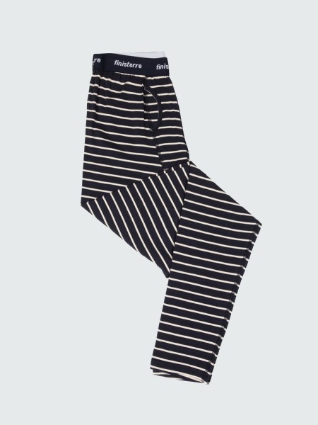 Navy/Ecru Finisterre Bora Bamboo Long Johns