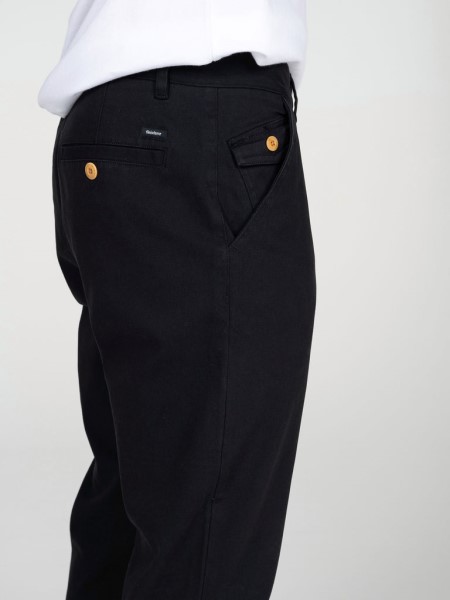 Finisterre Coverack Slim Chino Black