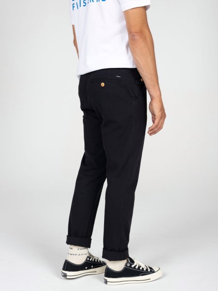 Finisterre Coverack Slim Chino Black