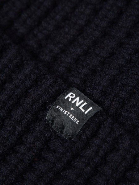 Navy/Flame RNLI Pom Beanie Finisterre