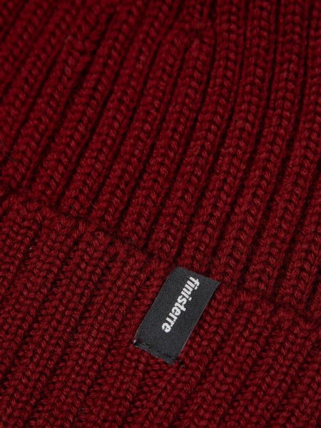 Dark Burgundy Finisterre Fisherman Beanie