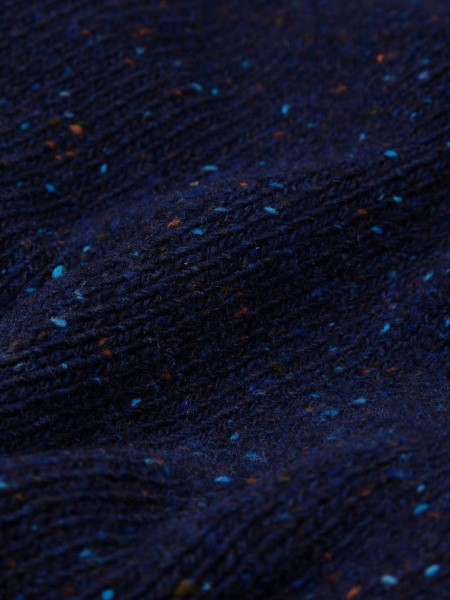 Wartha Roll Neck Jumper Navy Finisterre