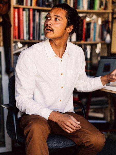 Gylly Shirt Finisterre Ecru