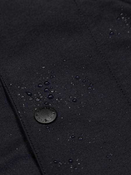 Finisterre Black Fortis Waterproof Parka Jacket