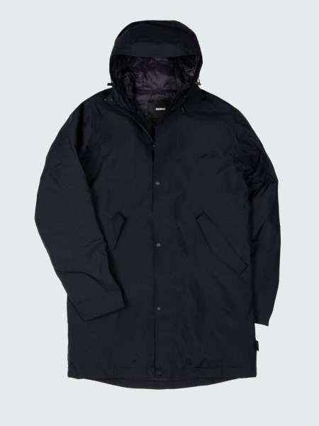 Finisterre Black Fortis Waterproof Parka Jacket