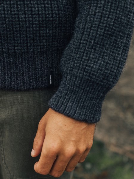 Finisterre Charcoal Needus Jumper