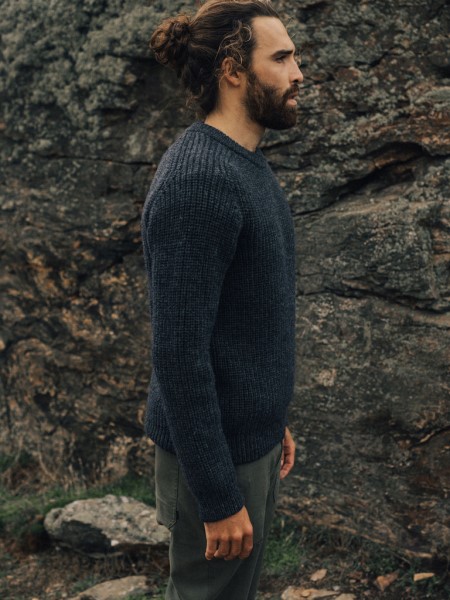 Finisterre Charcoal Needus Jumper