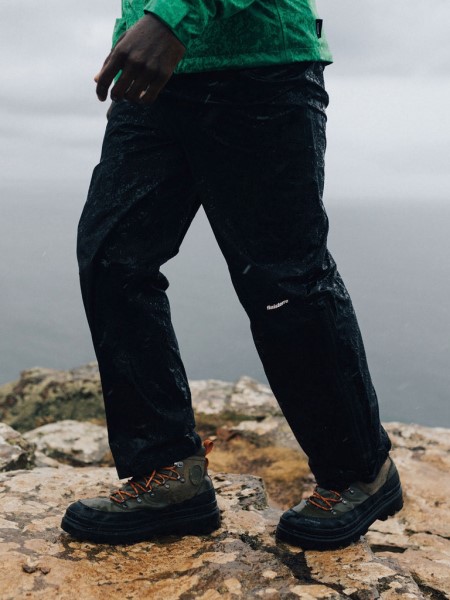 Finisterre Black Men's Rainbird Waterproof Trousers