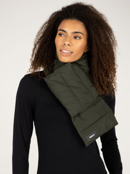 Darkest Olive Nebulas Insulated Scarf Finisterre