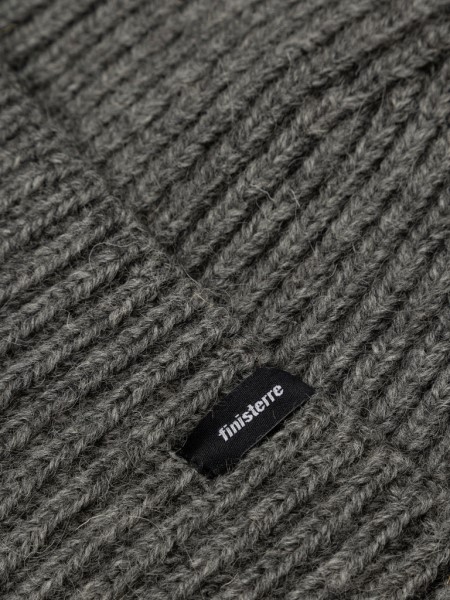 Grey Marl Finisterre Gwlan British Wool Beanie