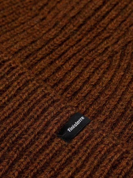 Finisterre Gwlan British Wool Beanie Cinnamon