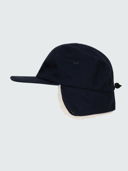 Navy Berings Earflap Cap Finisterre