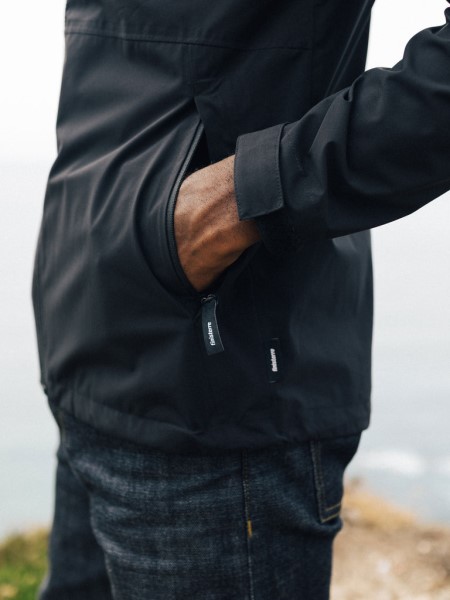Black Finisterre The Rainbird Waterproof Jacket