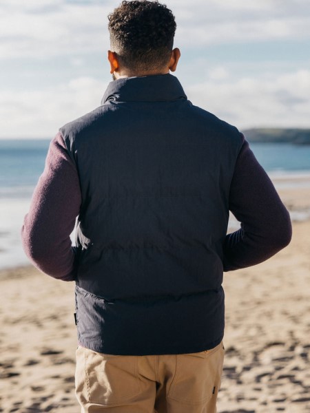 Fourier Insulated Gilet Navy Finisterre