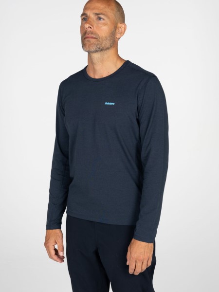 Bora Long Sleeve Bamboo Base Layer Navy Finisterre