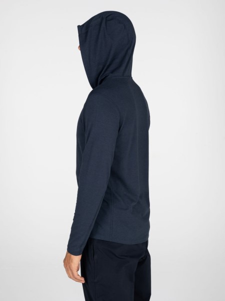 Finisterre Bora Bamboo Hoodie Navy