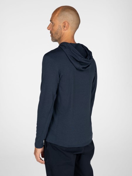 Finisterre Bora Bamboo Hoodie Navy