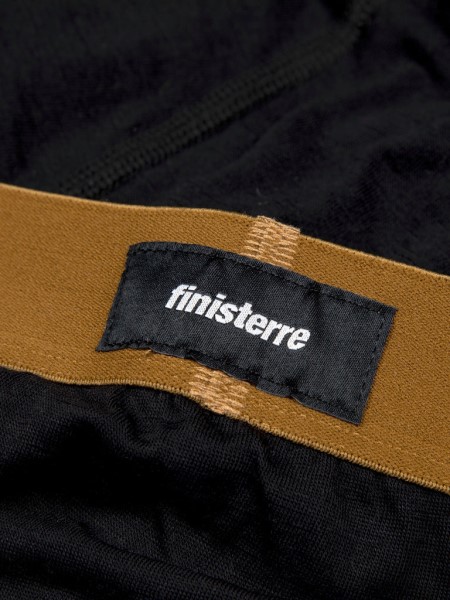 Eddy Merino Wool Long Johns Finisterre Black/Brown