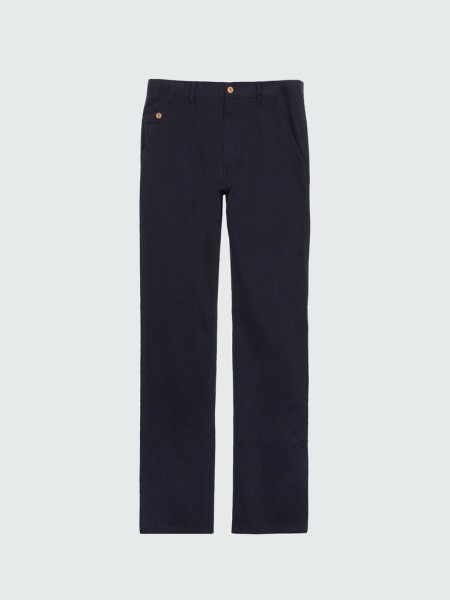 Coverack Slim Chino Navy Finisterre