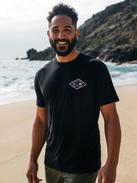 Finisterre Black Diamond Logo T-Shirt