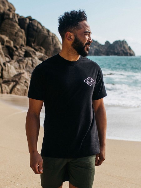 Finisterre Black Diamond Logo T-Shirt