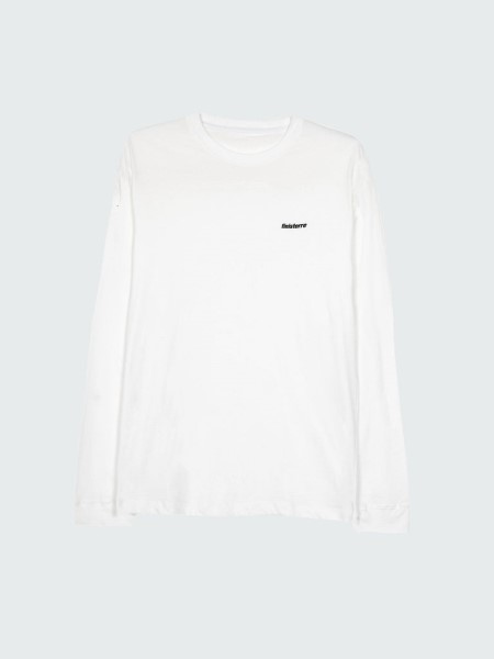 White Finisterre Harlyn Logo Long Sleeve T-Shirt