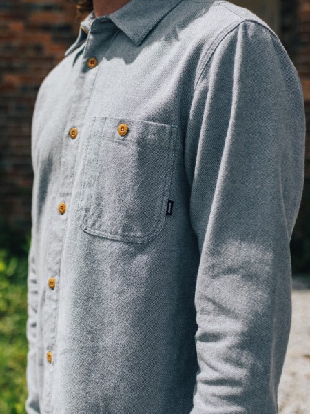 Finisterre Indigo Dobby Gylly Shirt