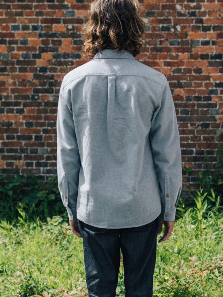 Finisterre Indigo Dobby Gylly Shirt