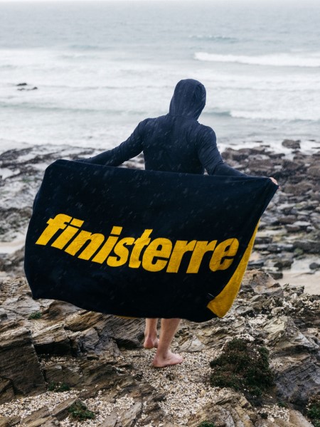 Finisterre Navy/Saffron Finisterre Towel
