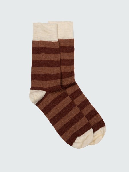 Ecru/Malva/Sangria Last Long Original Sock Finisterre