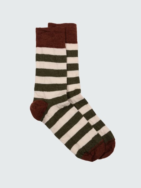 Sangria/Ecru/Khaki Finisterre Last Long Original Sock